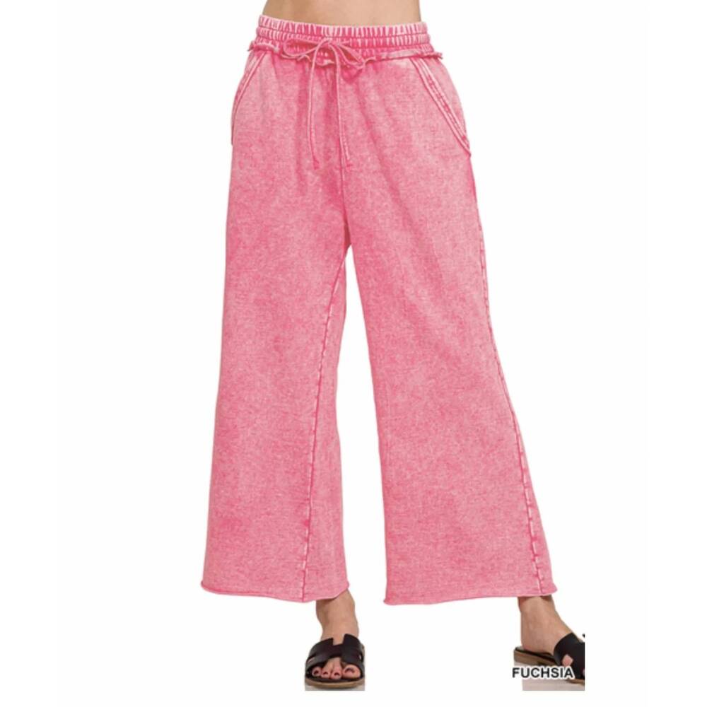 NEW ZENANA about those palazzo pants in fushia